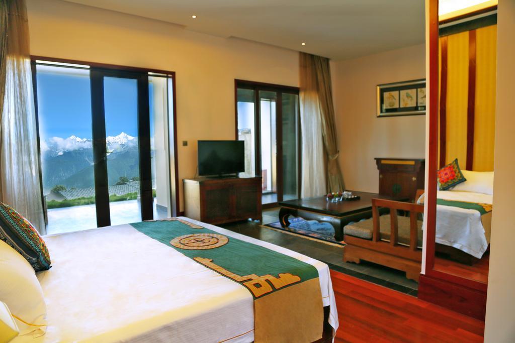 High Mountain Resort-Deqin Deqen Rom bilde