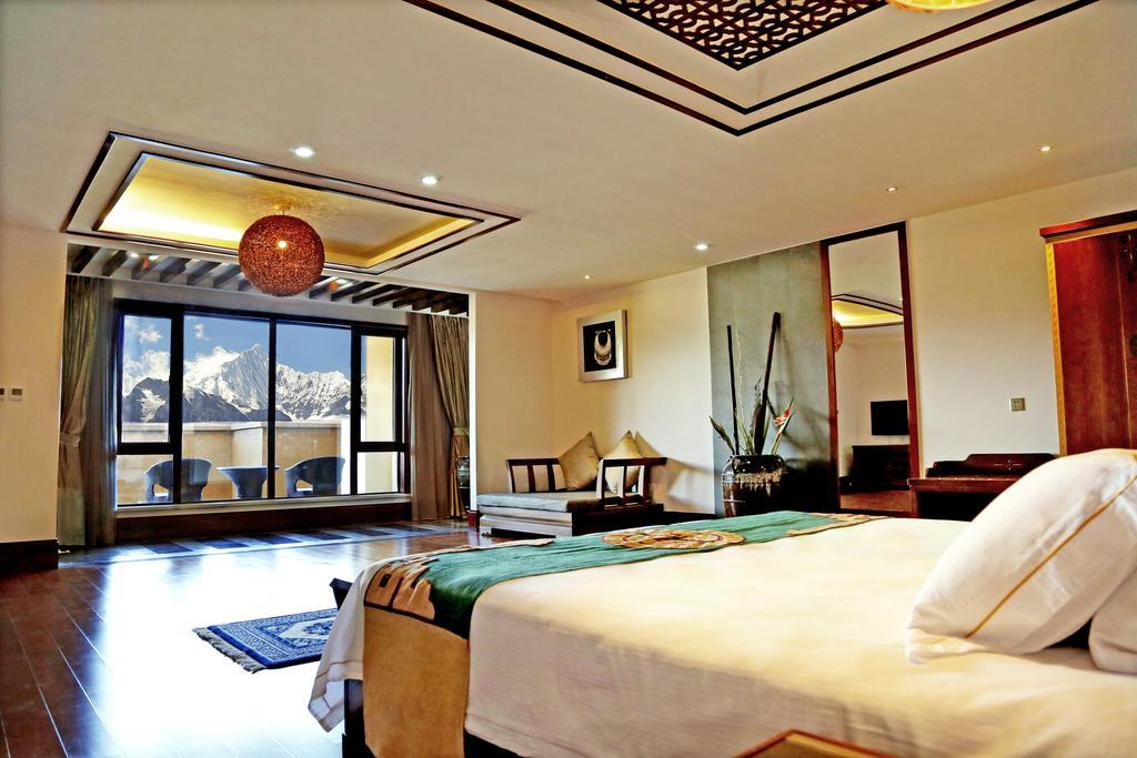 High Mountain Resort-Deqin Deqen Rom bilde